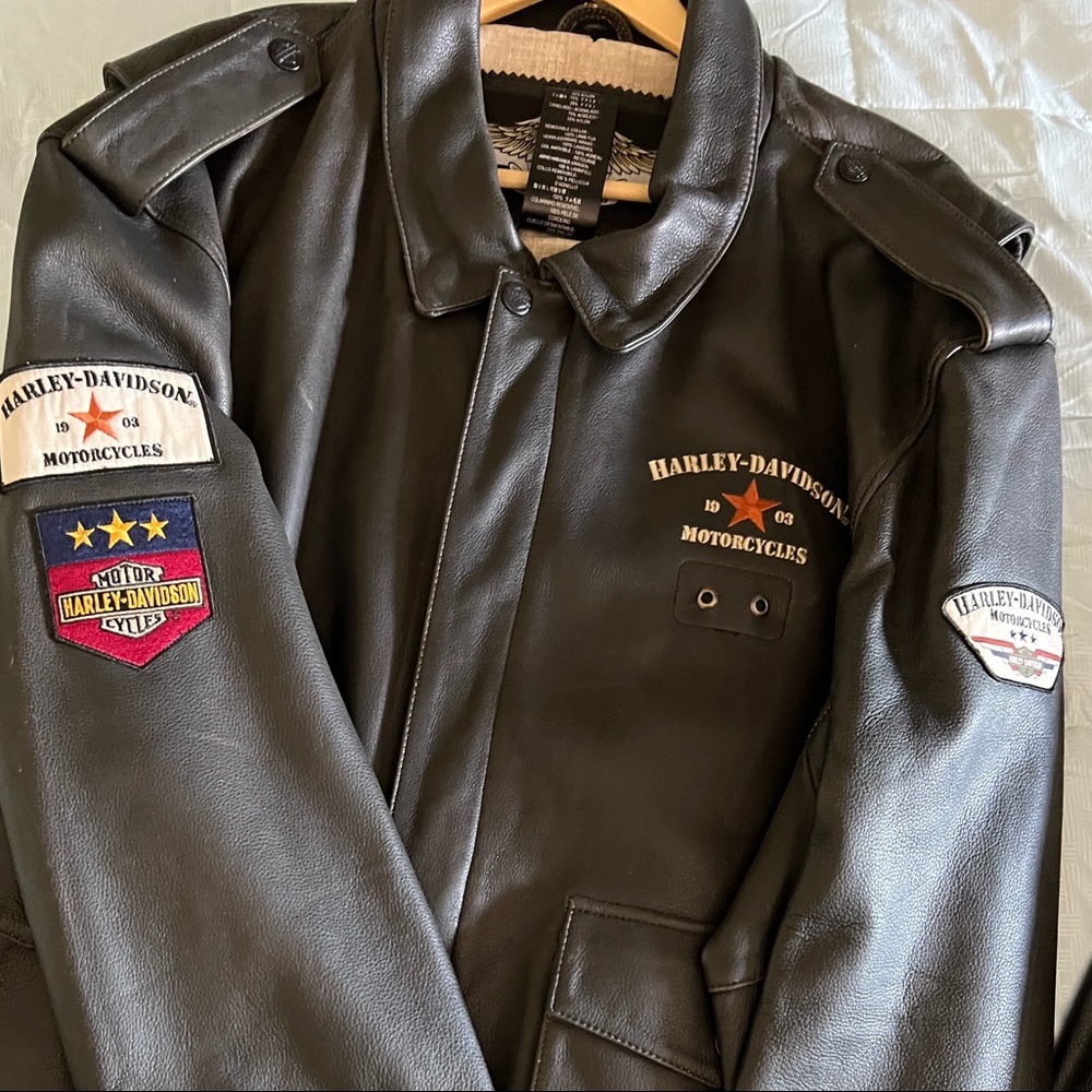 New- Men’s XXL Harley-Davidson leather jacket
